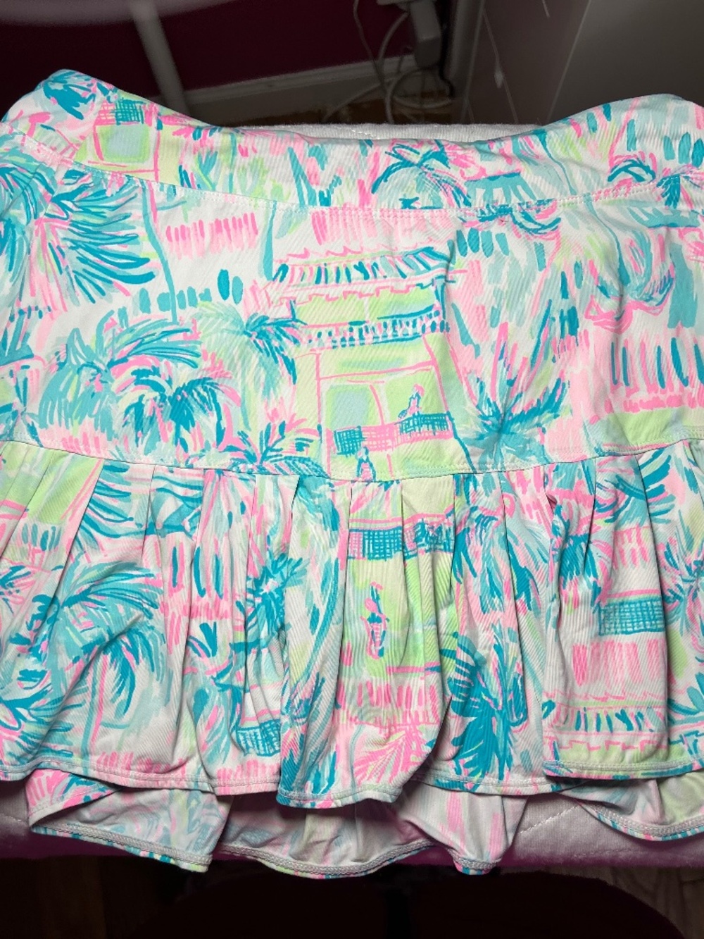 Rare Lilly Pulitzer Skort size S Meryl Luxletic UPF 50+